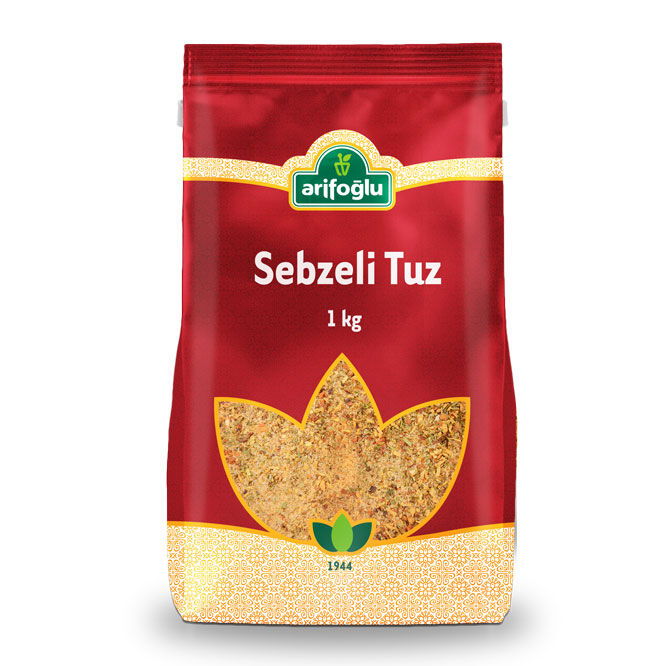 Sebzeli Tuz 1000g - Arifoğlu