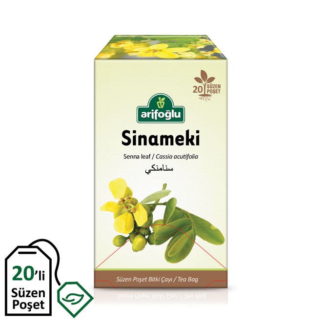 Senna leaf (Cassia acutifolia) (20 Tea Bags)
