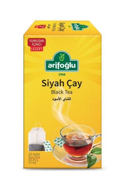 Siyah Çay Süzen Poşet 20li - Arifoğlu