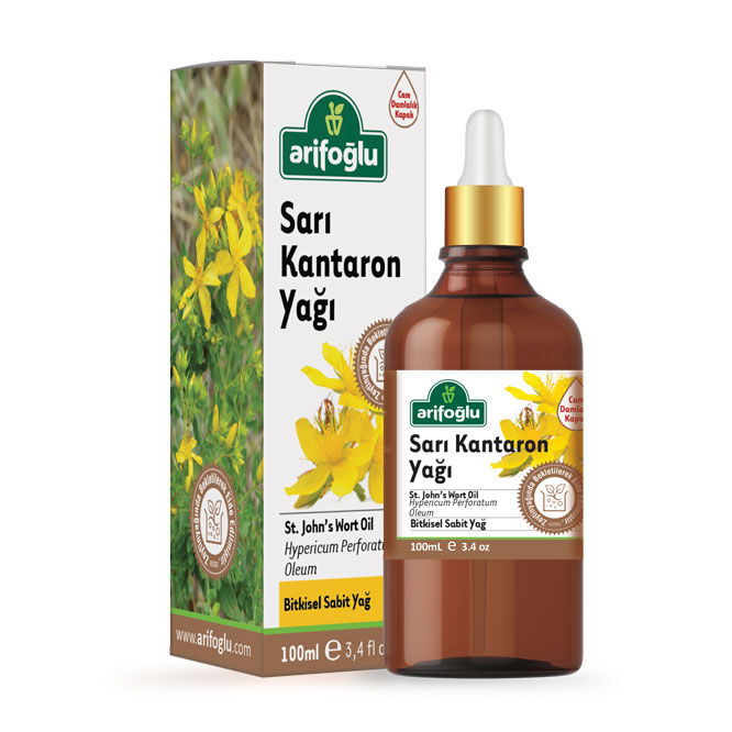 St, John's Wort Oil 100ml (Hypericum perforatum)