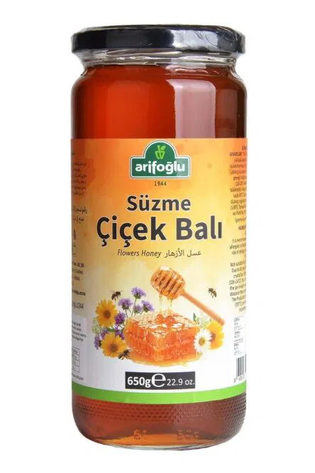 Süzme Çiçek Balı 650g - Arifoğlu