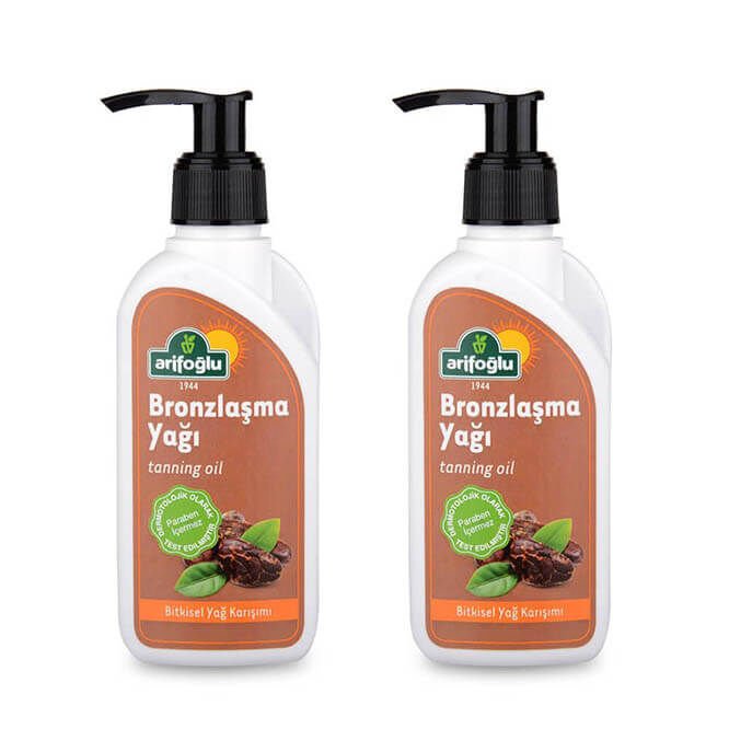 Tanning Oil 120ml (2 Pieces)