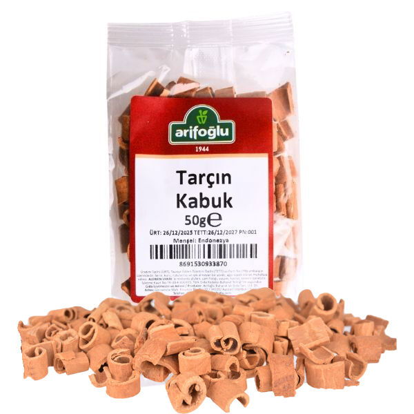 Tarçın Kabuk Parça 50g - Arifoğlu 