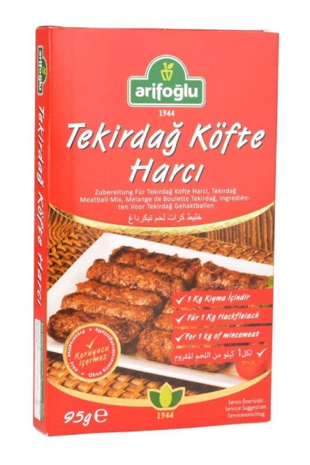 Tekirdağ Köfte Harcı 95g - Arifoğlu