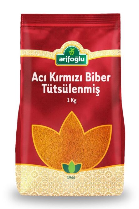 Tütsülenmış Acı Kırmızı Bıber 1 Kg - Arifoğlu