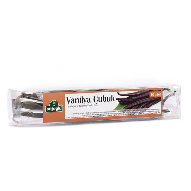 Vanilla Pods (Box) of 10 - Arifoğlu