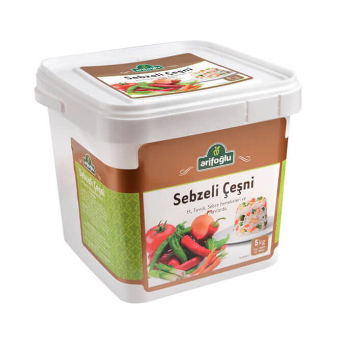 Vegetable Mix Seasoning 5kg - Arifoğlu