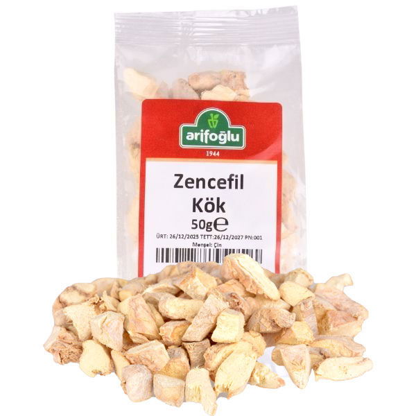 Zencefil Kök Parça 50g - Arifoğlu 